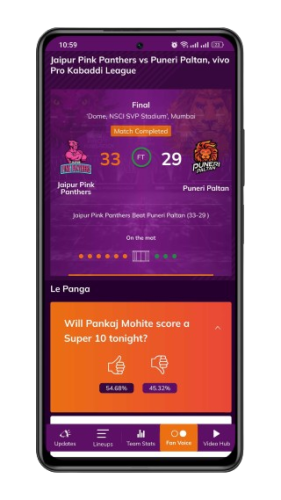 Team Stats And Player